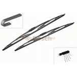Дворник бескаркасный Bosch Twin 600/600 мм с форсункой (3397118309)